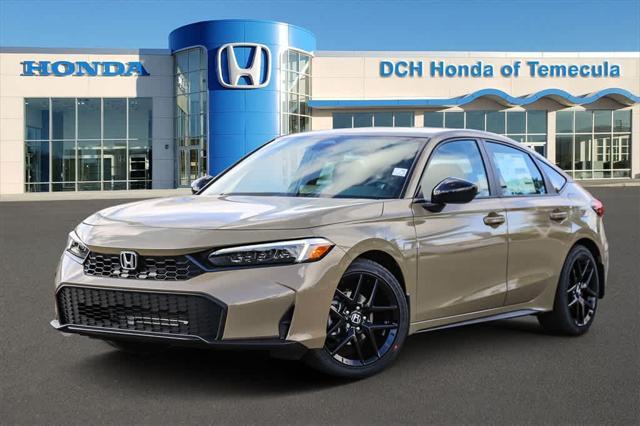 new 2025 Honda Civic car, priced at $29,055