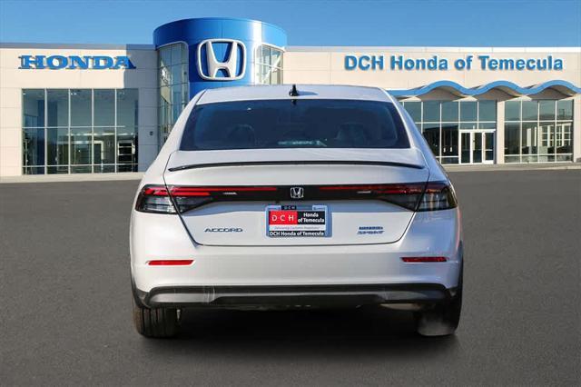 new 2025 Honda Accord Hybrid car, priced at $35,205