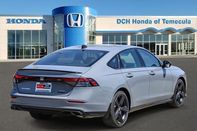 new 2025 Honda Accord Hybrid car, priced at $36,980