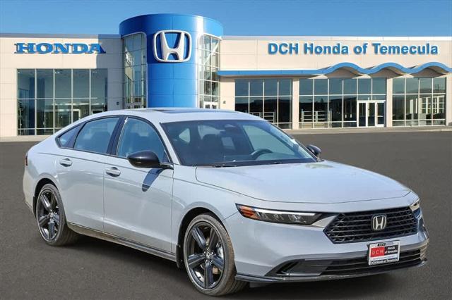 new 2025 Honda Accord Hybrid car, priced at $36,980