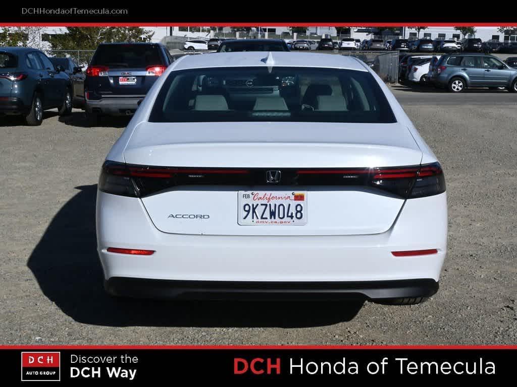 used 2024 Honda Accord car, priced at $27,300