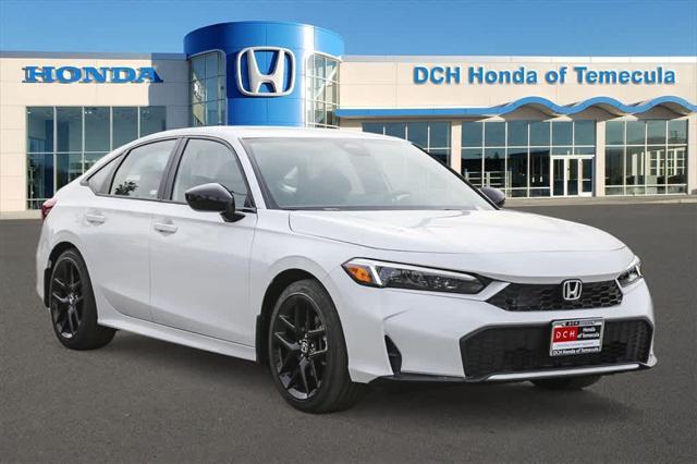 new 2025 Honda Civic Hybrid car, priced at $30,555