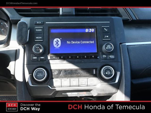 used 2019 Honda Civic car, priced at $17,518