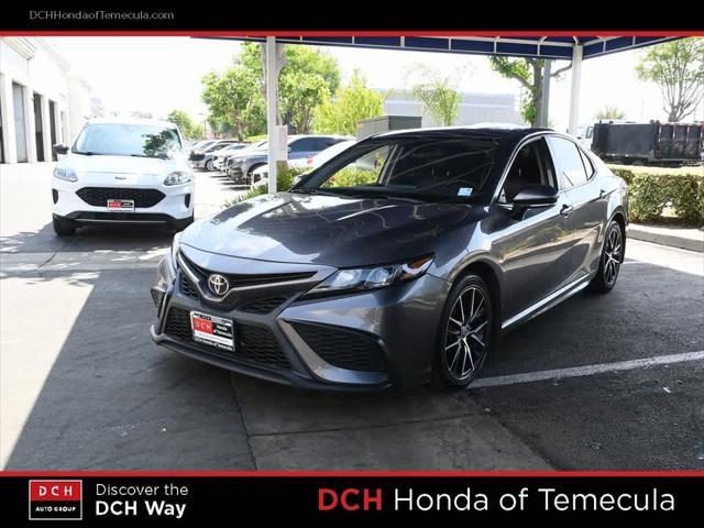 used 2021 Toyota Camry car, priced at $20,606