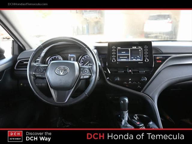 used 2021 Toyota Camry car, priced at $20,606
