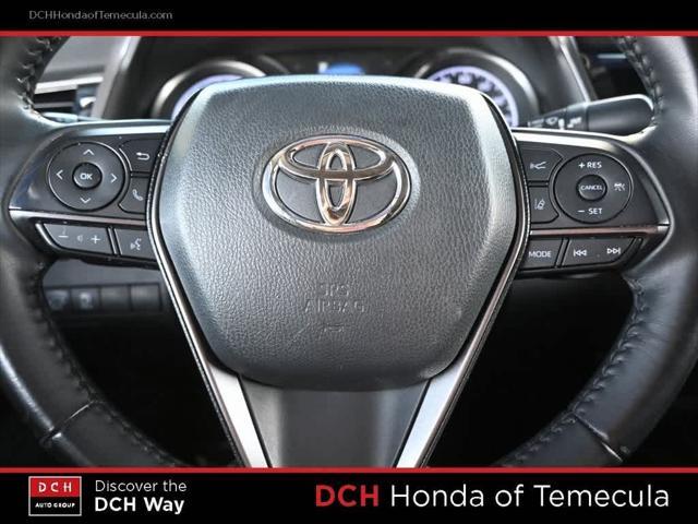 used 2021 Toyota Camry car, priced at $20,606
