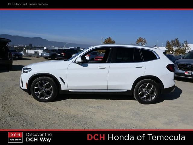 used 2022 BMW X3 car, priced at $30,589