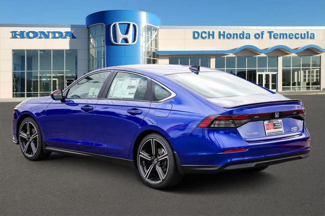 new 2024 Honda Accord Hybrid car, priced at $33,189