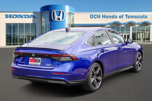 new 2024 Honda Accord Hybrid car, priced at $33,189