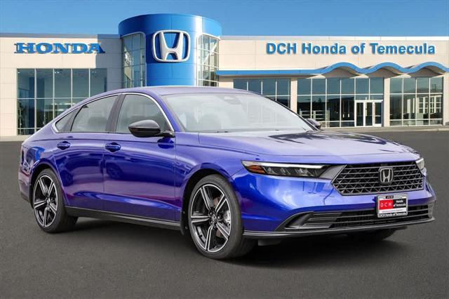 new 2024 Honda Accord Hybrid car, priced at $33,189