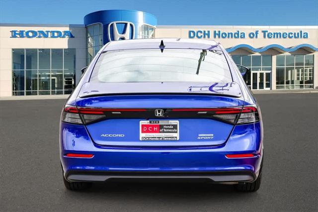 new 2024 Honda Accord Hybrid car, priced at $33,189