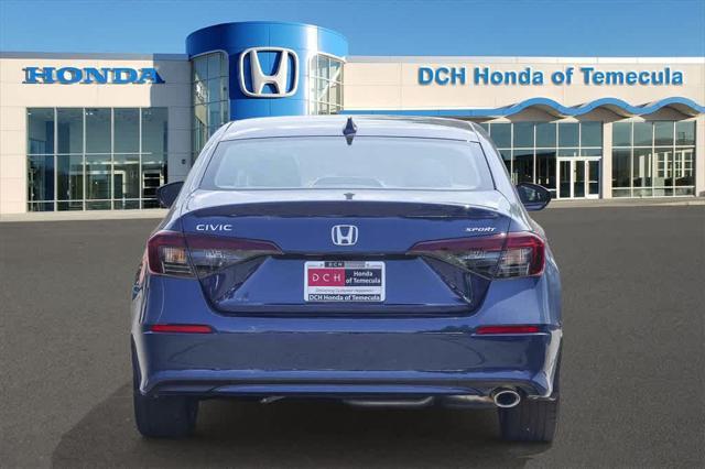 new 2025 Honda Civic car, priced at $27,855