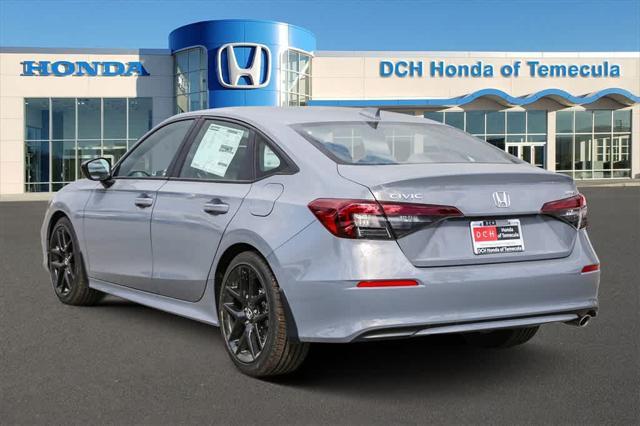 new 2025 Honda Civic car, priced at $27,800