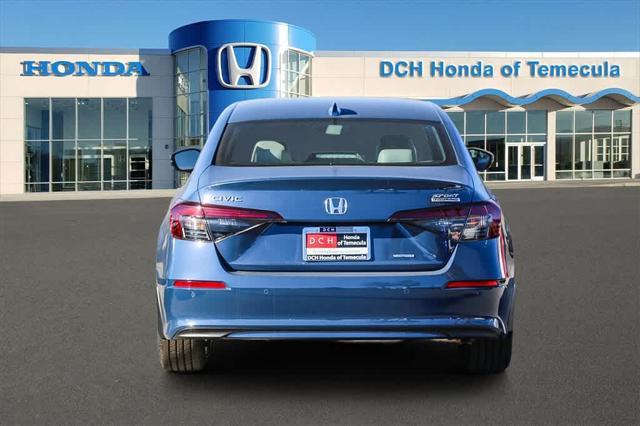 new 2025 Honda Civic Hybrid car, priced at $33,555