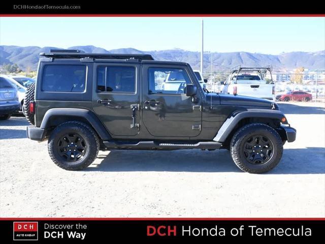 used 2016 Jeep Wrangler Unlimited car, priced at $17,785