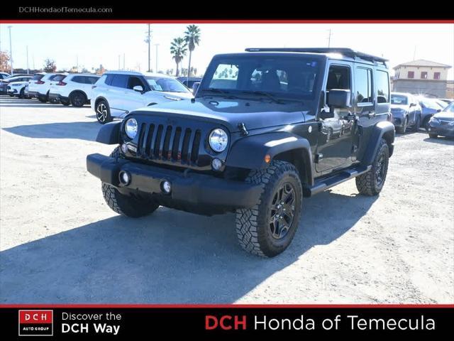 used 2016 Jeep Wrangler Unlimited car, priced at $17,785