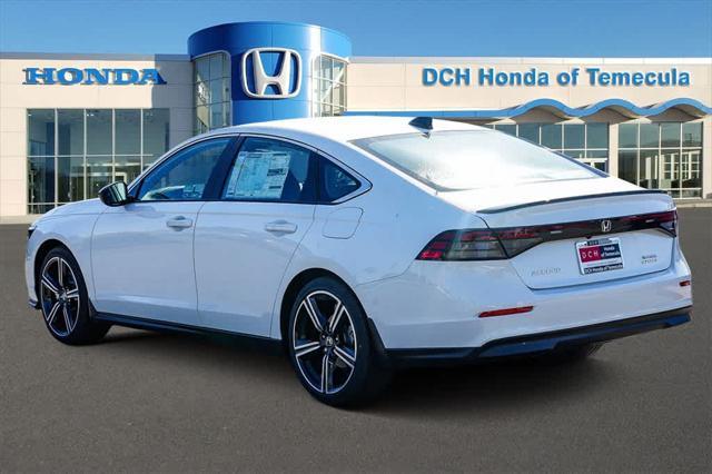 new 2024 Honda Accord Hybrid car, priced at $33,189