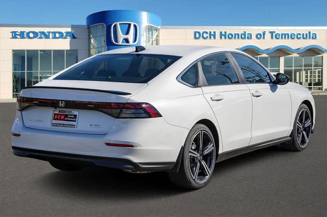 new 2024 Honda Accord Hybrid car, priced at $33,189