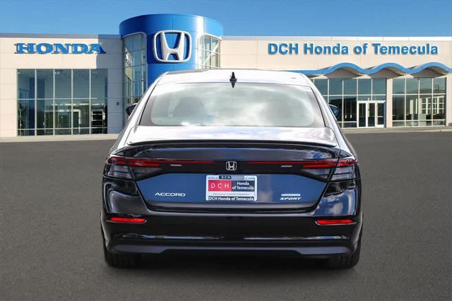 new 2025 Honda Accord Hybrid car, priced at $34,750