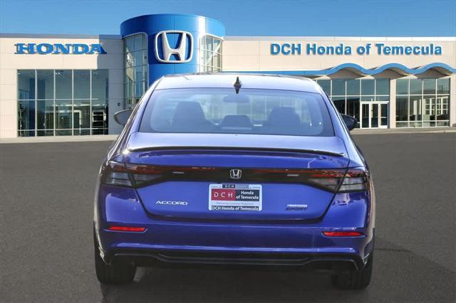 new 2025 Honda Accord Hybrid car, priced at $36,925