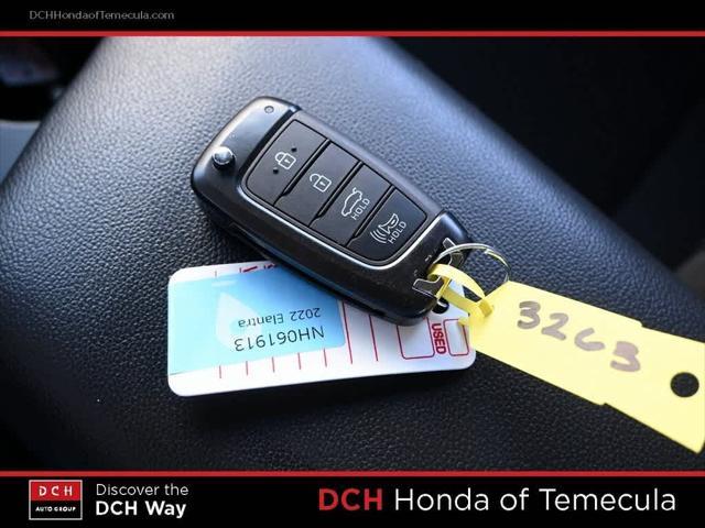 used 2022 Hyundai Elantra car, priced at $17,124