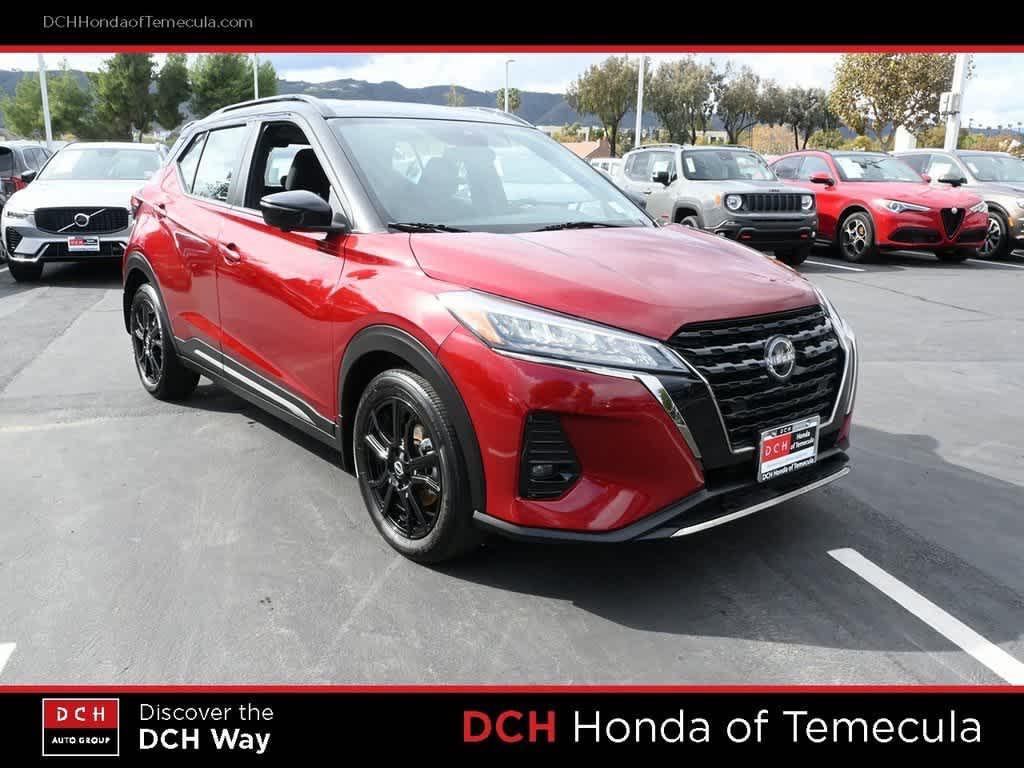 used 2023 Nissan Kicks car, priced at $18,149