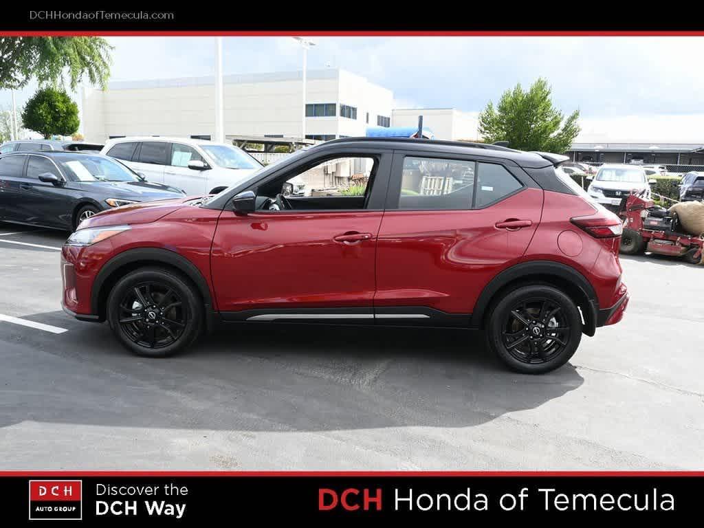 used 2023 Nissan Kicks car, priced at $18,149
