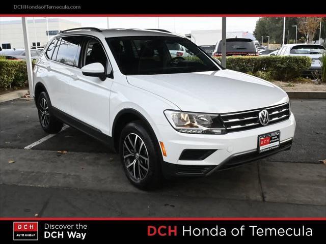 used 2021 Volkswagen Tiguan car, priced at $18,550