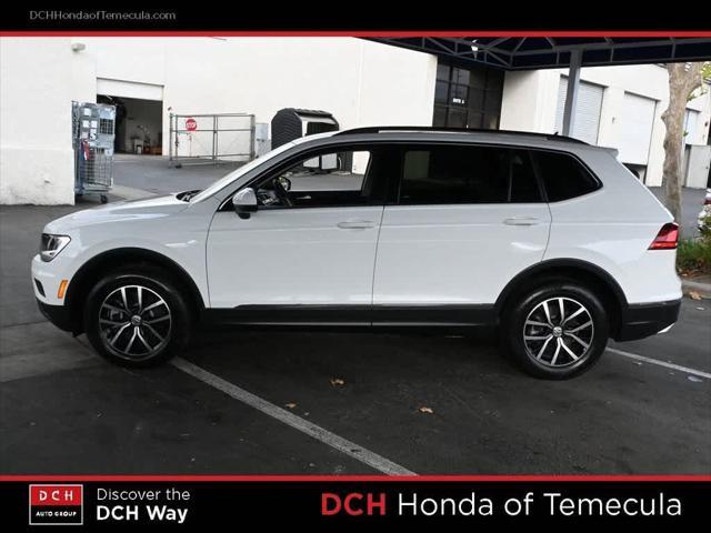 used 2021 Volkswagen Tiguan car, priced at $18,550