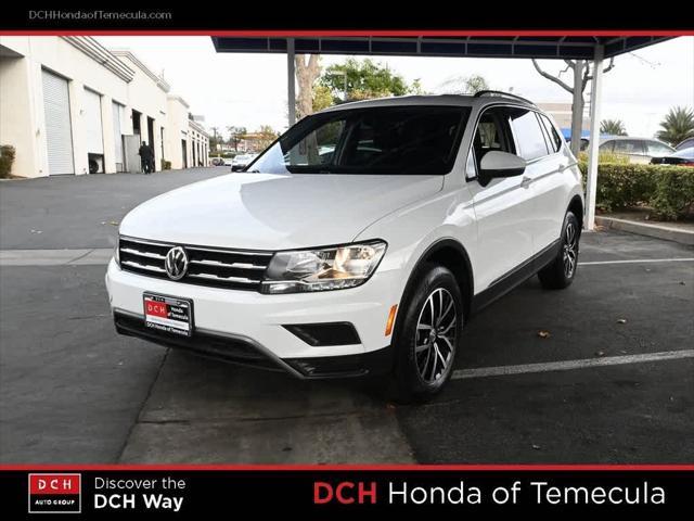 used 2021 Volkswagen Tiguan car, priced at $18,550