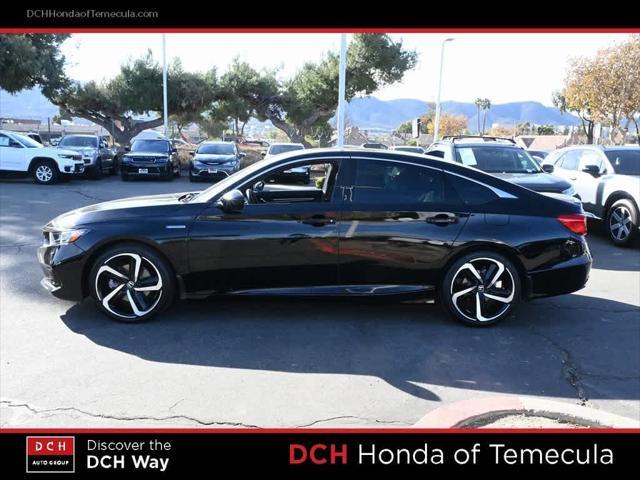 used 2022 Honda Accord Hybrid car, priced at $26,126