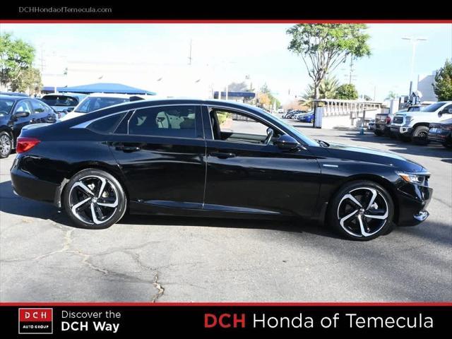 used 2022 Honda Accord Hybrid car, priced at $26,126