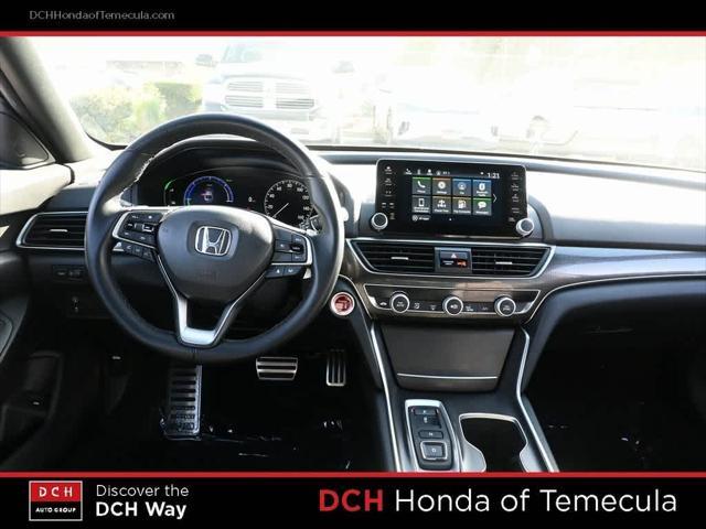 used 2022 Honda Accord Hybrid car, priced at $26,126