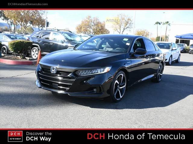 used 2022 Honda Accord Hybrid car, priced at $26,126