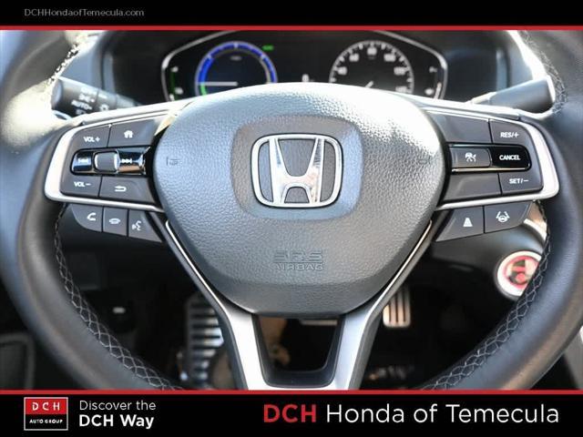 used 2022 Honda Accord Hybrid car, priced at $26,126