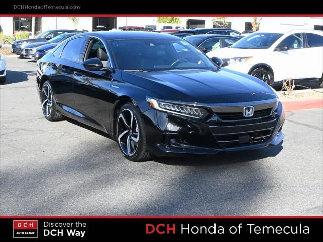 used 2022 Honda Accord Hybrid car, priced at $26,126