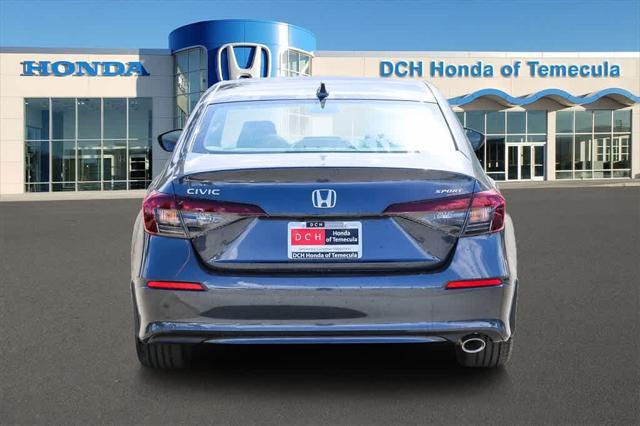 new 2025 Honda Civic car, priced at $27,400