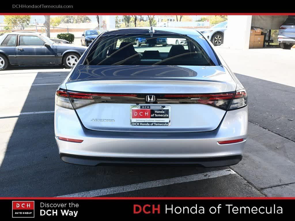used 2024 Honda Accord car, priced at $27,287