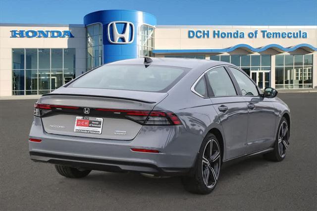 new 2025 Honda Accord Hybrid car, priced at $35,205