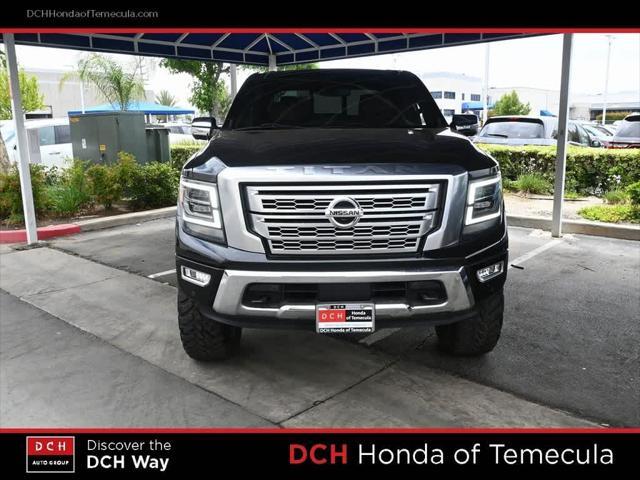 used 2020 Nissan Titan car, priced at $39,176