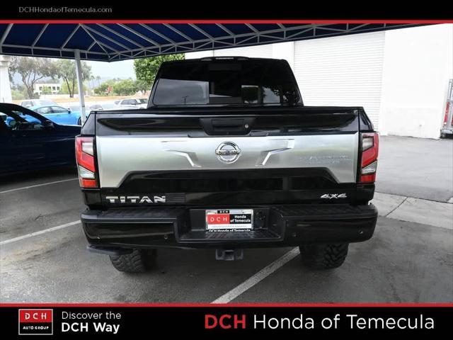 used 2020 Nissan Titan car, priced at $39,176