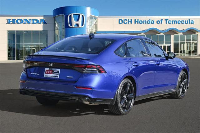 new 2024 Honda Accord Hybrid car, priced at $34,918