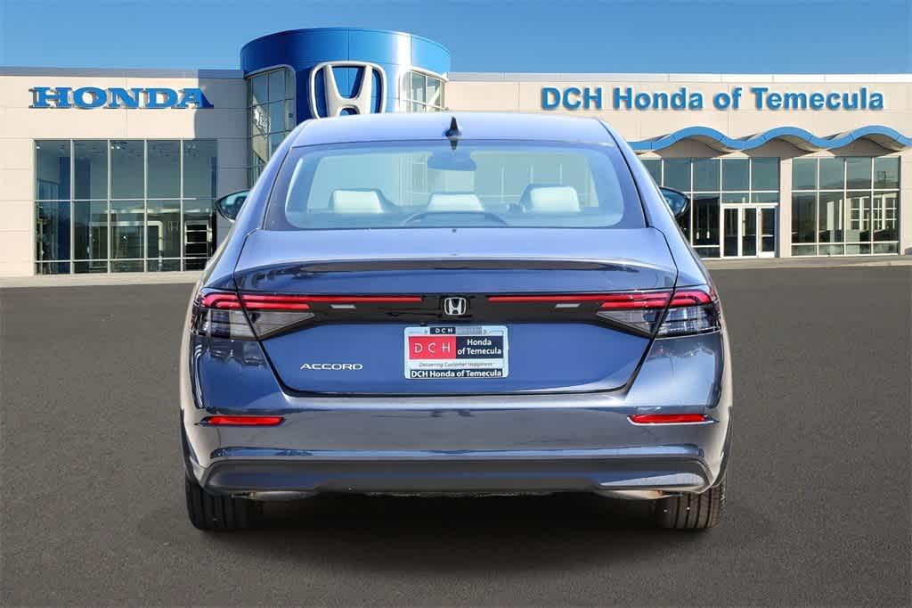 new 2025 Honda Accord car, priced at $29,490