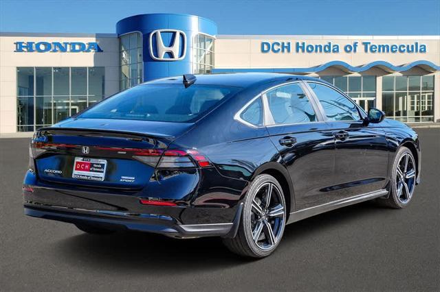 new 2024 Honda Accord Hybrid car, priced at $32,757