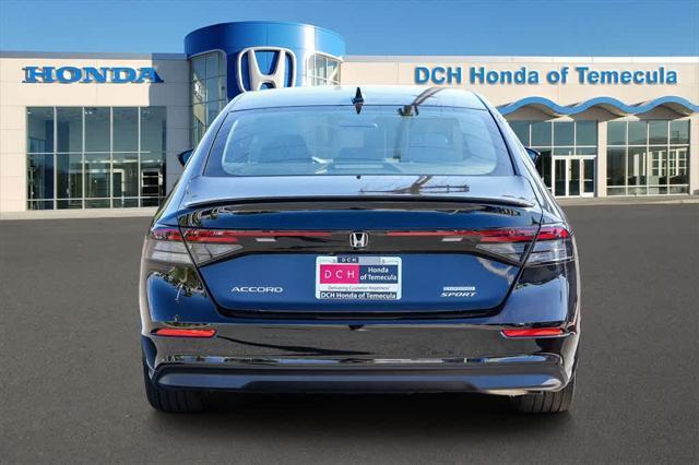 new 2024 Honda Accord Hybrid car, priced at $32,757