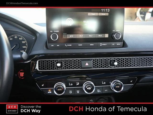 used 2022 Honda Civic car, priced at $24,937