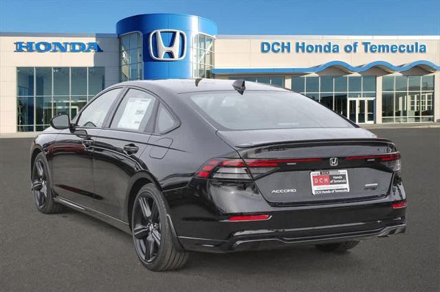 new 2025 Honda Accord Hybrid car, priced at $36,470