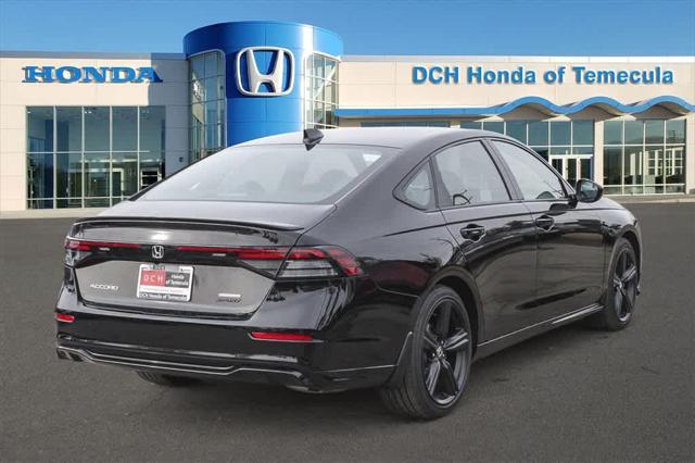 new 2025 Honda Accord Hybrid car, priced at $36,470