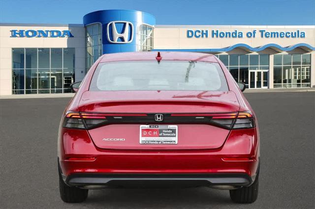 new 2024 Honda Accord car, priced at $30,316