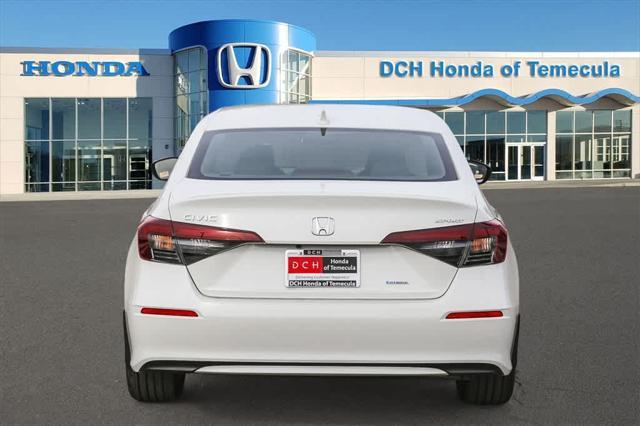 new 2025 Honda Civic Hybrid car, priced at $30,300